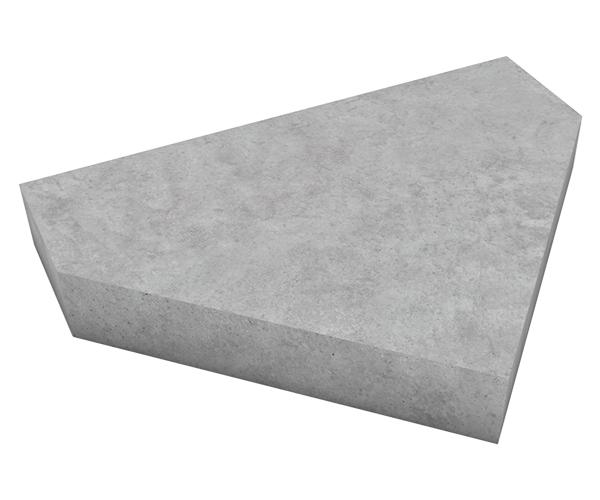 Доборная плита тротуарная 1Д.5