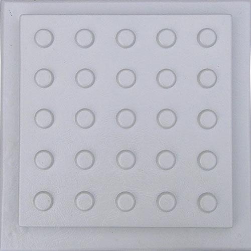 Форма для тактильной плитки с конусообразными рифами (300х300)